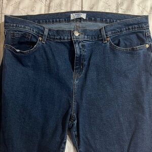 Levi’s Denizen Boyfriend Deep Blue Straight Leg Jeans